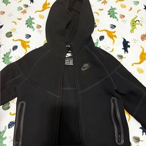 Nike Kids Black Full-Zip Hoodie & pants